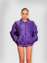 PURPLE YORGAN BOMBER JACKET