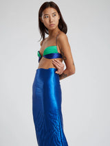 YORGAN DEEP BLUE SKIRT