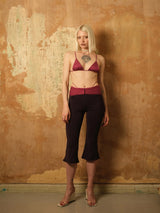 Corset Violet Flared Tights