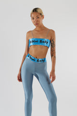 “BIKINI BODY” Blue Yorgan Belt Tights