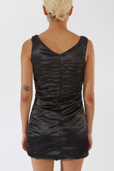 “THE SUN” Black Yorgan Dress