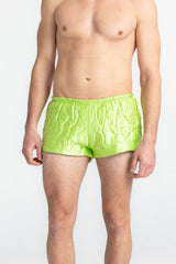 Lime Yorgan Short