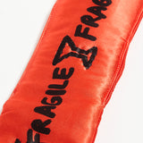 “FRAGILE” Red Yorgan Glasses Case