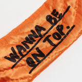 “WANNA BE ON TOP” Orange Yorgan Bra