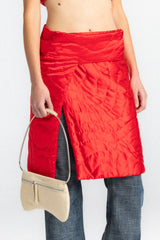 Red Yorgan Skirt