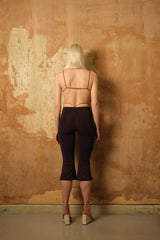 Corset Violet Flared Tights