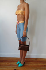 LIGHT ORANGE YORGAN BRA