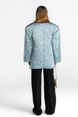 Gray Yorgan Blazer Jacket