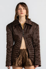 Brown Corset Jacket
