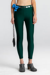 Bow Maxi Dark Green Tights