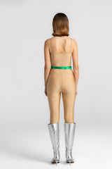 Nude Long Jersey Catsuit