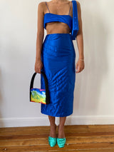 YORGAN DEEP BLUE SKIRT
