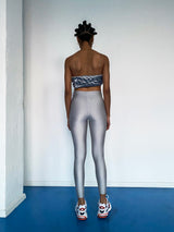 GRAY YORGAN BELT MAXI TIGHTS