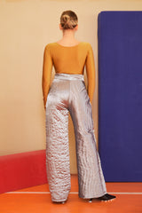 GRAY YORGAN PANTS