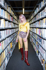 Leopard Pocket Belt Short