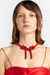 Red Pearl Necklace