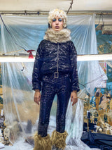 SEQUIN PUFFER JACKET