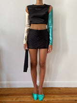 BLACK YORGAN SKIRT