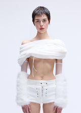 Nessie Faux-Fur Top