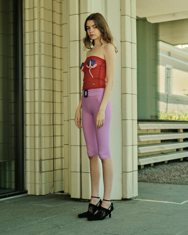 PINK MIDI TIGHTS