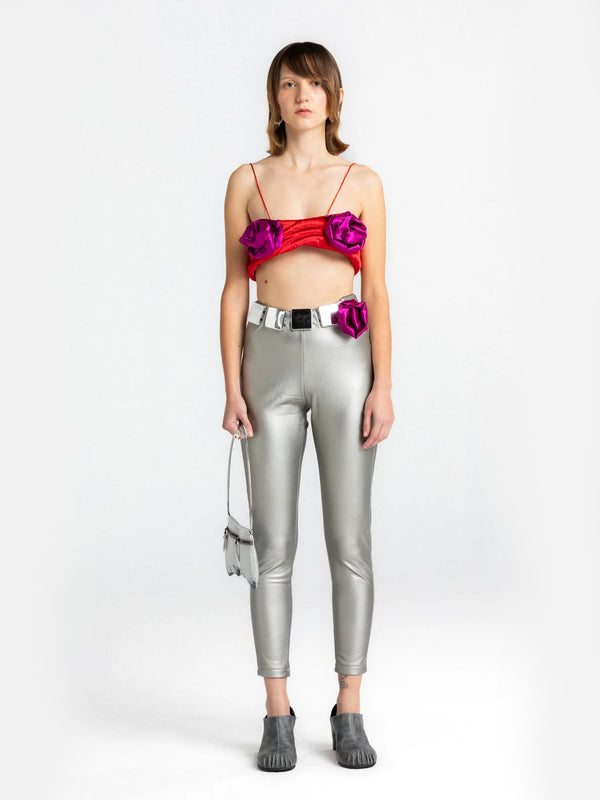 Rose Metalic Maxi Tights