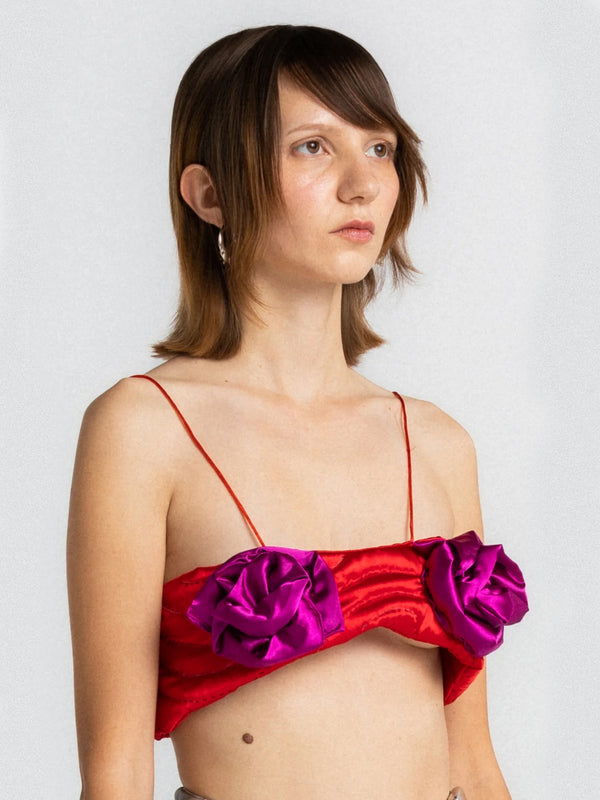 Double Rose Bra