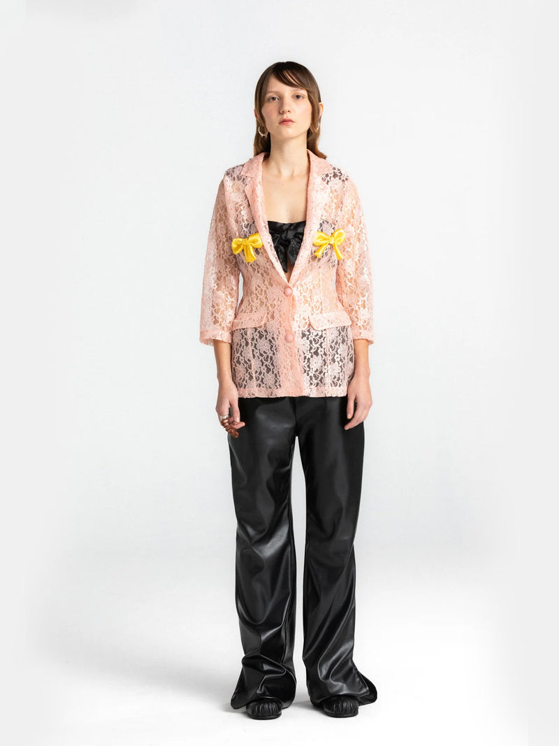 Light Pink Lace Jacket CULT FORM