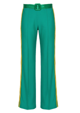 Green Yorgan Belt Pants