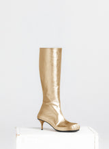 Gold Ballet Under-Knee Boot