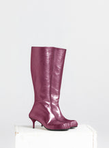 Violet Ballet Under-Knee Boot