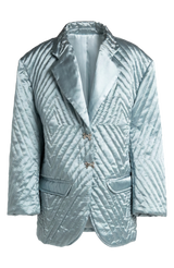 Gray Yorgan Blazer Jacket
