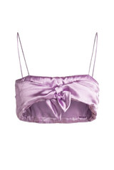 Lilac Bow Yorgan Bra