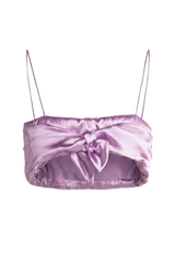 Lilac Bow Yorgan Bra