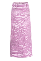 Lilac Yorgan Maxi Length Skirt