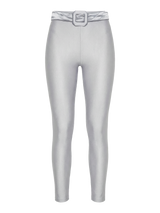 GRAY YORGAN BELT MAXI TIGHTS
