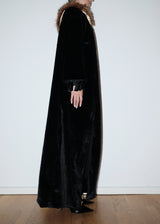 Fur Black Coat
