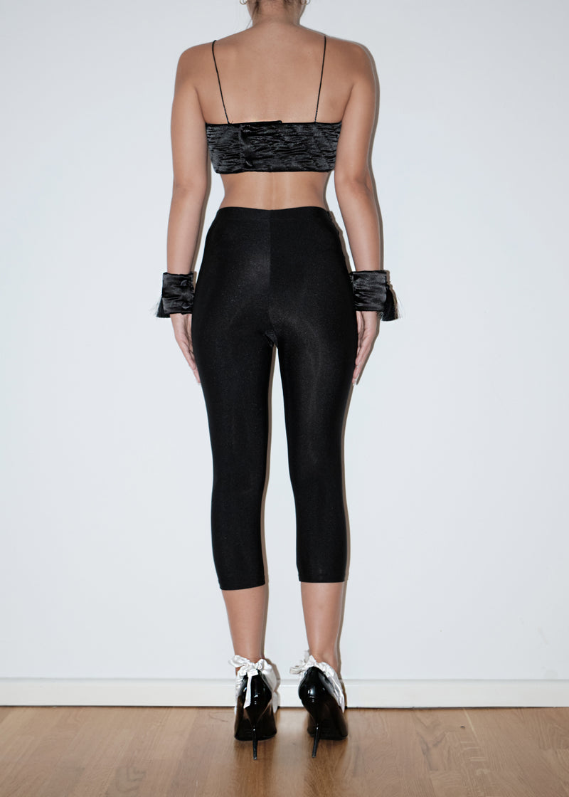 Black Yorgan Bra