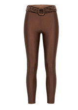 Brown Yorgan Belt Maxi Tights