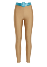 Camel - Blue Yorgan Maxi Tights
