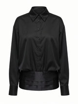 Cummerbund Black Shirt