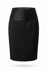 Cummerbund Pencil Skirt