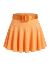 ORANGE MINI YORGAN BELT Skirt