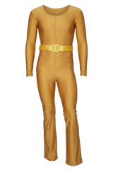MUSTARD FLARED BODYSUIT