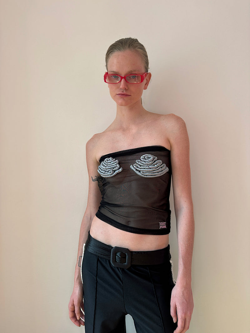Black Spiraldesign top