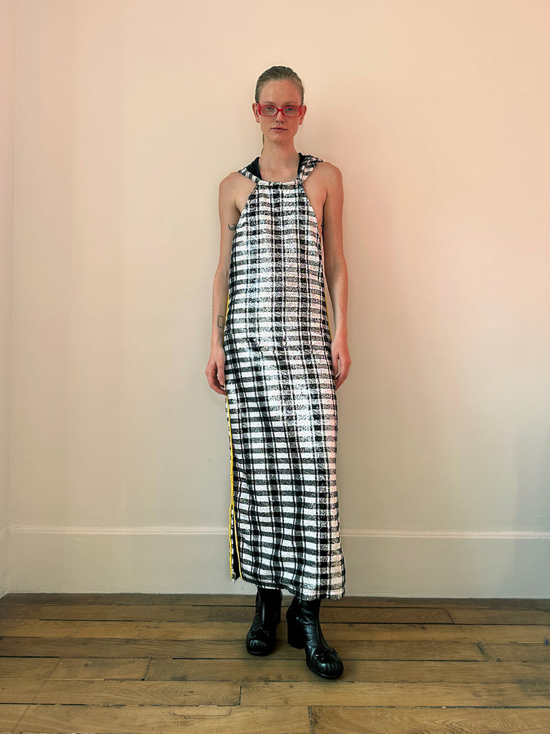 Blurry Hooded Dress