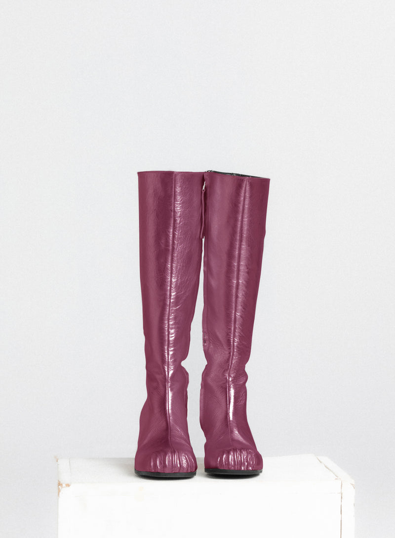 Violet Ballet Under-Knee Boot