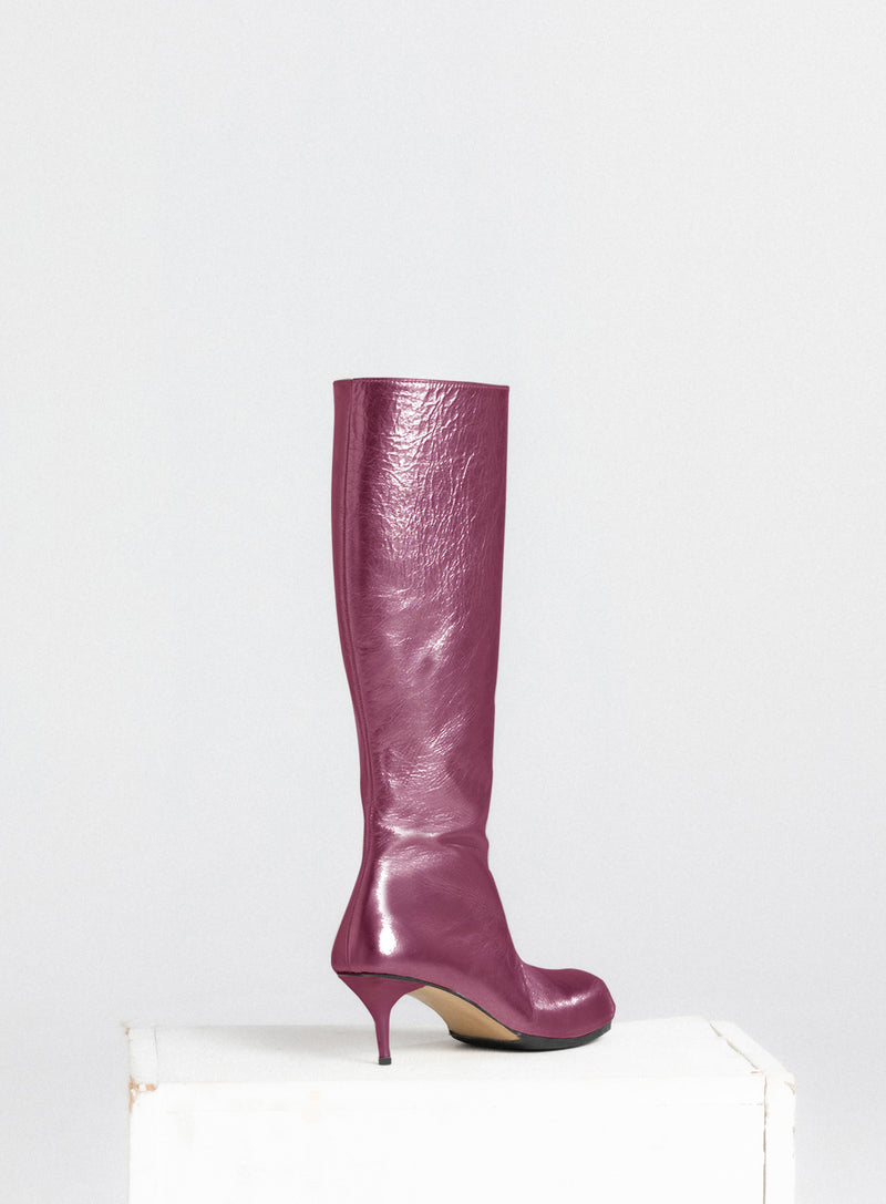 Violet Ballet Under-Knee Boot