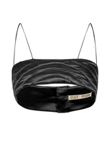 Black Yorgan Bra