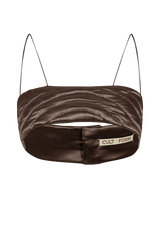 Brown Yorgan Bra