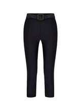 BLACK YORGAN BELT MIDI TIGHTS